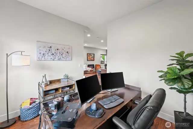 Main floor den.