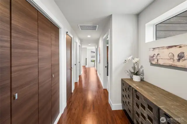 Large walk in linen closet!