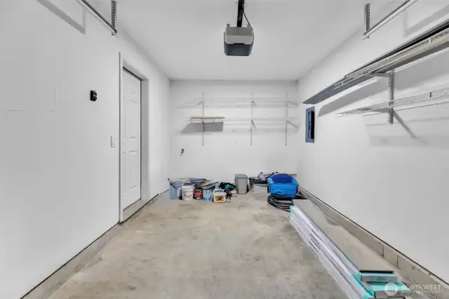 Finished 1-Car Garage