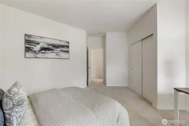2nd bedroom looking toward full bathroom