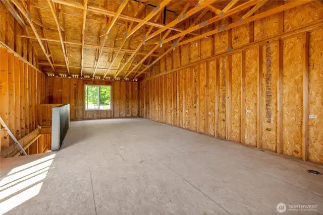 Upstairs of Detached Garage