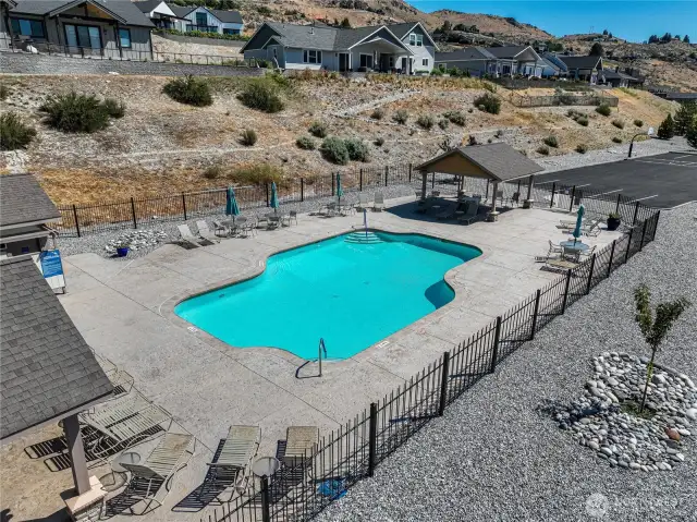 Upper pool by home