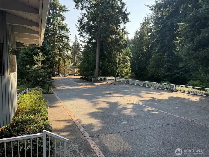 big driveway