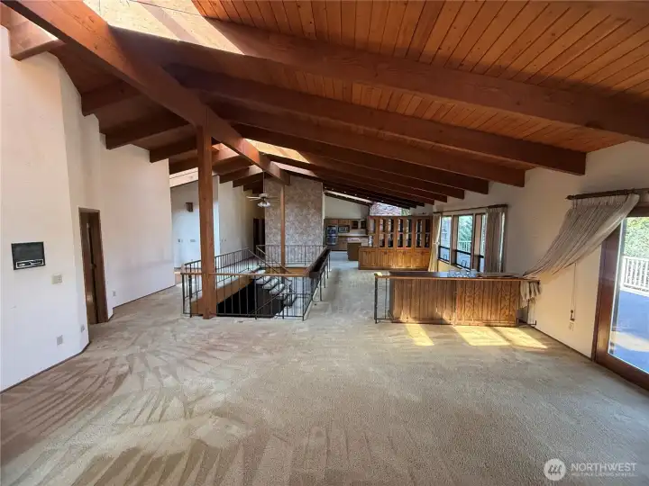 main floor open concept view