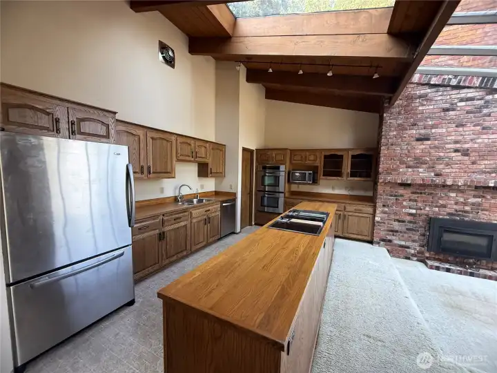 upstairs kitchen