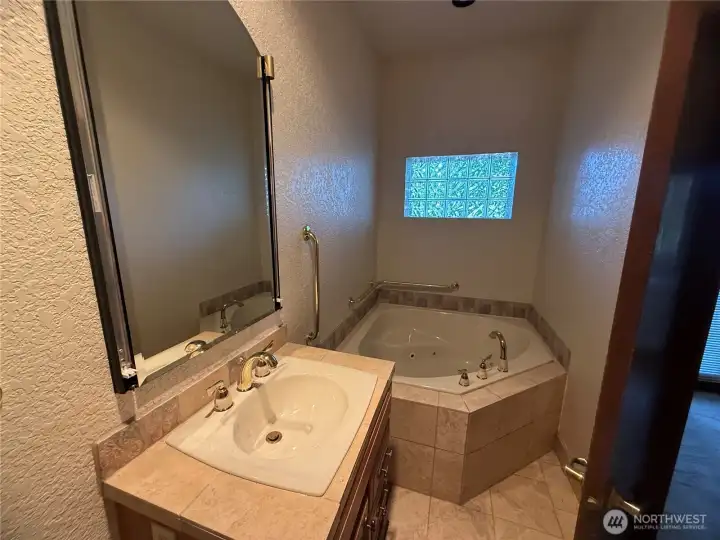 attached bathroom
