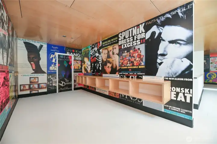 Custom shelving design
