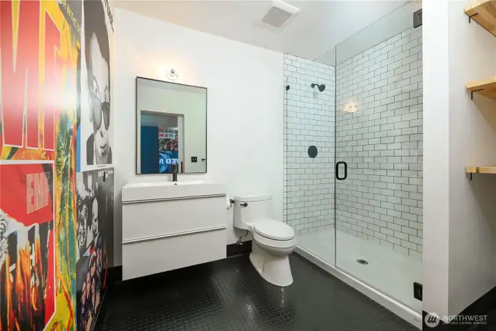 3/4 bath (upstairs)