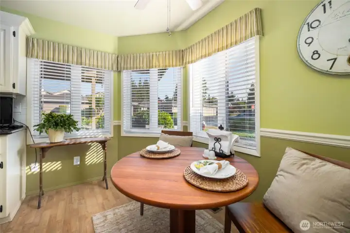 Cozy, Sunny Eating Nook
