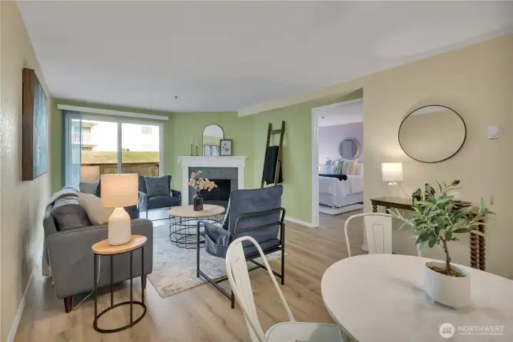 Dinning and living room