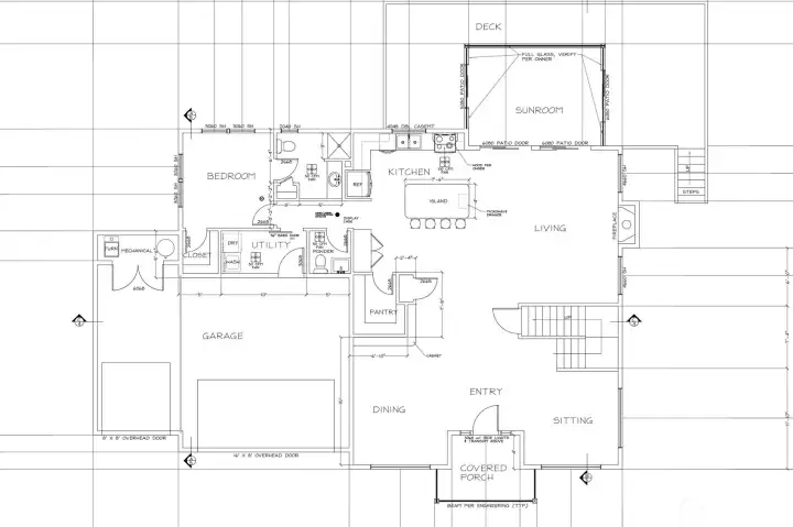 Main level with primary