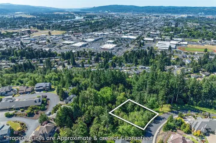 Property is on the back side of the gated community