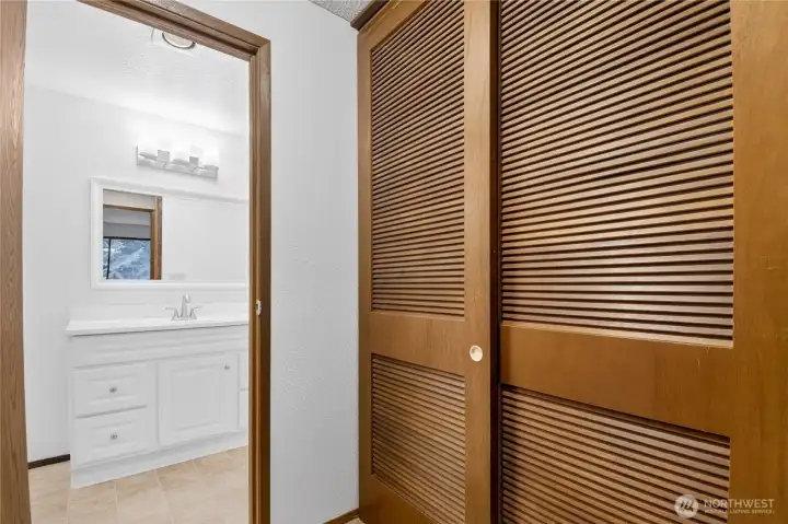 Primary Suite Extra Storage & Bathroom