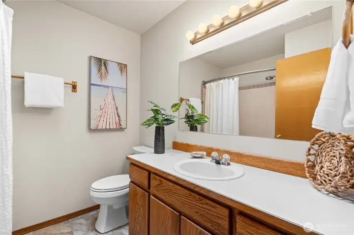 Upstairs Full Bath with Shower