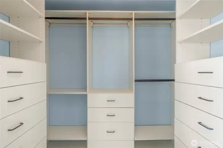 Top Level primary walk-in closet
