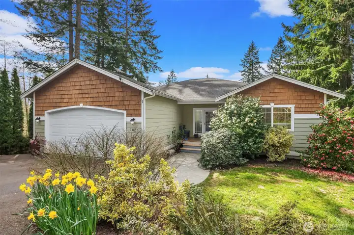 2 car garage plus lots of off-street parking.