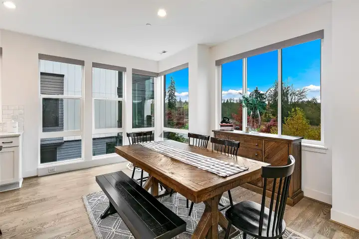 Floor to ceiling windows