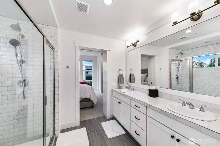 Spacious Primary bathroom