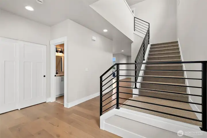 Entry Foyer - photos of another Plan 2665 built at a different Harbour Homes community. Details will vary.
