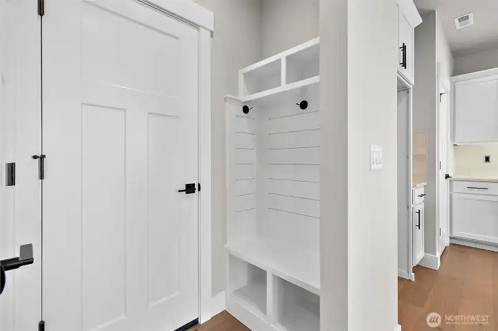 Owner's Entry Off of Garage - photos of another Plan 2665 built at a different Harbour Homes community. Details will vary.