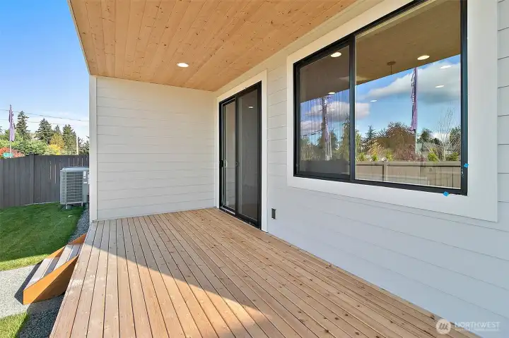 Large Covered Deck