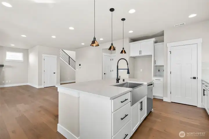 photos of another Plan 2665 built at a different Harbour Homes community. Details will vary.