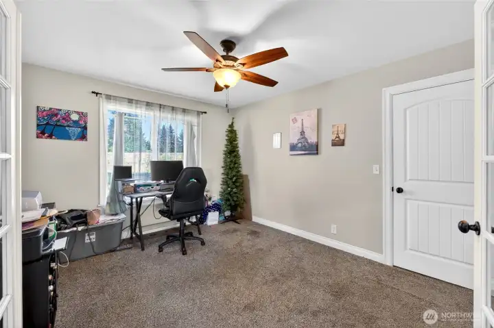 Office space (or 4th Bedroom)- closet to the right.