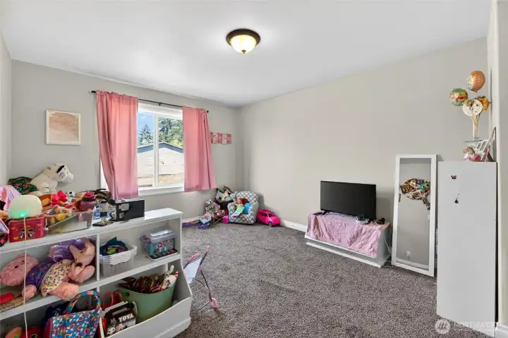 Bedroom #1 at the end of the hall