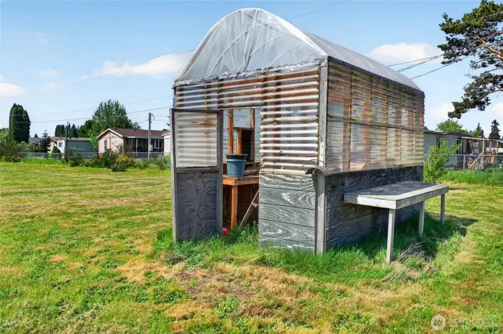 Start your flowers and veggies in the greenhouse