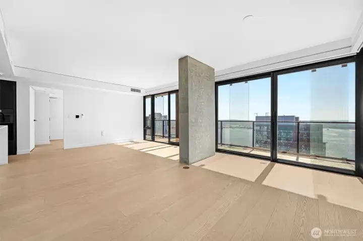 Gorgeous living and dining spaces with spectacular views!