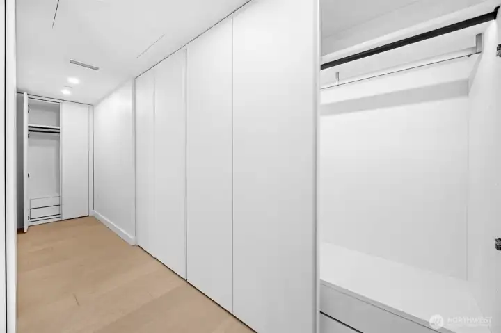 Huge walk-in closet!