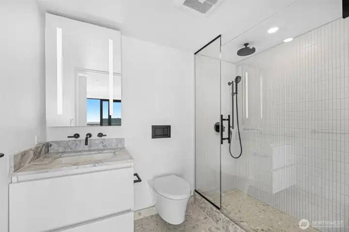 2nd 3/4 bathroom.