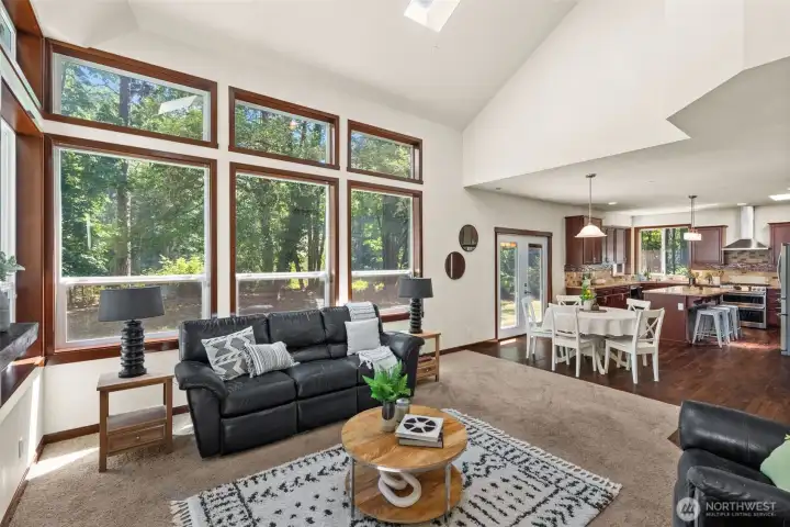 Open concept living