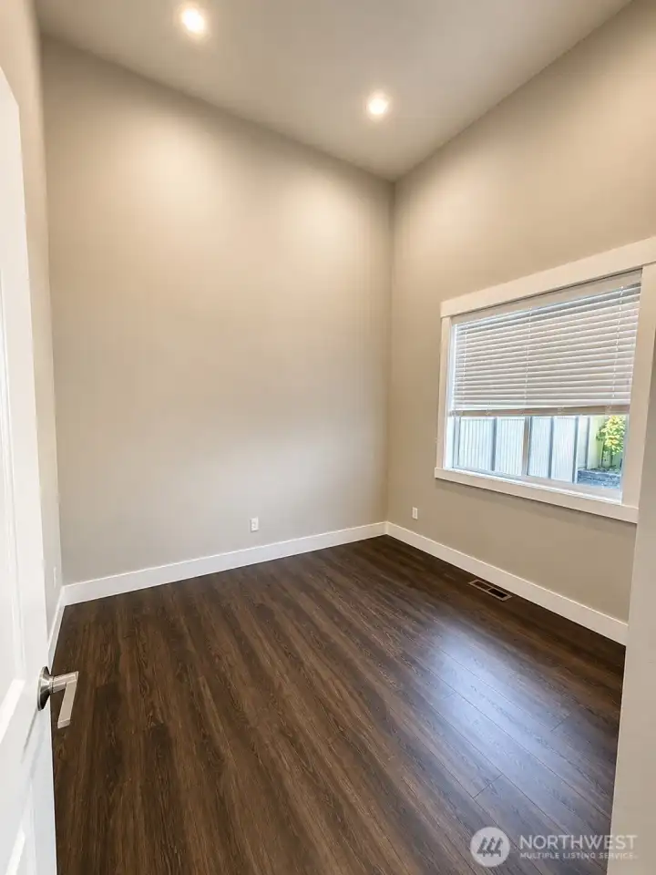 Office off of living room