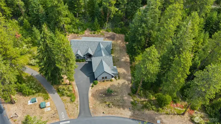 Enjoy exceptional privacy with no neighboring homes to the side or rear, creating your own peaceful mountain retreat.