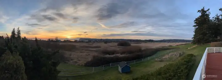 This is a panoramic, more wintertime view. This is a panoramic, more wintertime view.
