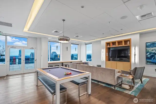Pool Table and Event Space