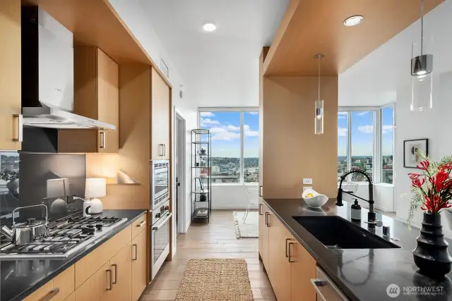 Elegant Finishes, Spacious Prep Space, Quality Applicances