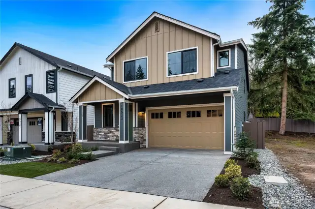 Photo of another Plan 2330 Elevation A at Coyote Ridge. Details will vary