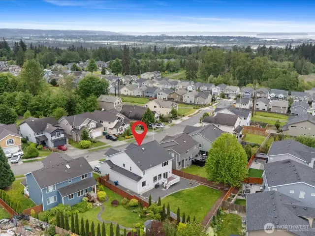 Heartland Estates neighborhood with trails and parks nearby. HOA dues paid annually amounting to only 12.50/mo!