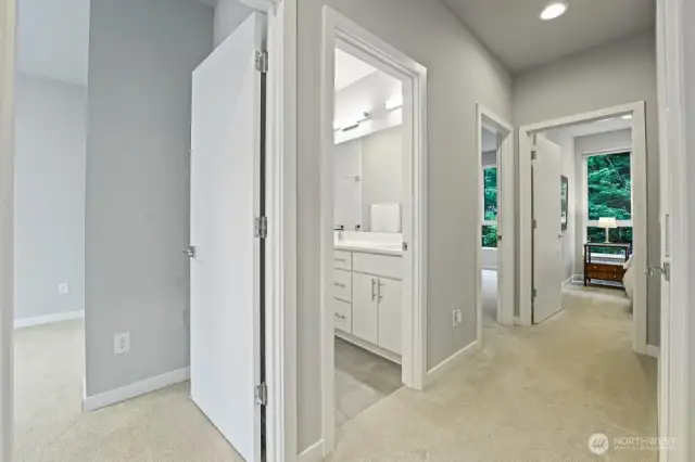 Top-Floor Hallway