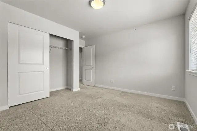 A second guest suite on the second floor.