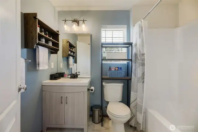 Upstairs bathroom