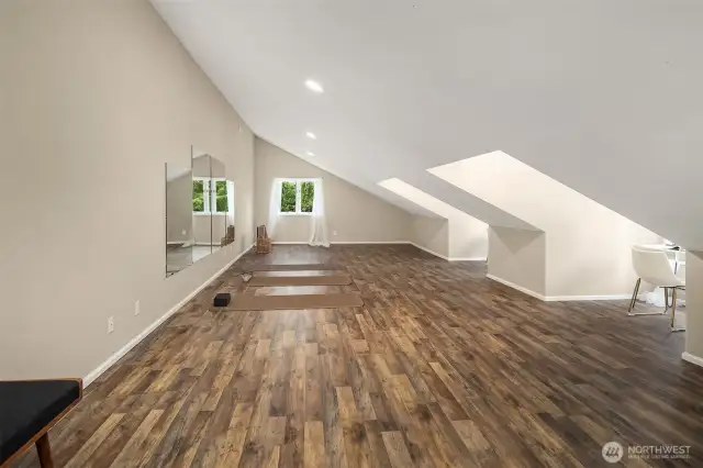 Check out this additional Multi-Purpose Flex Space on the second floor.