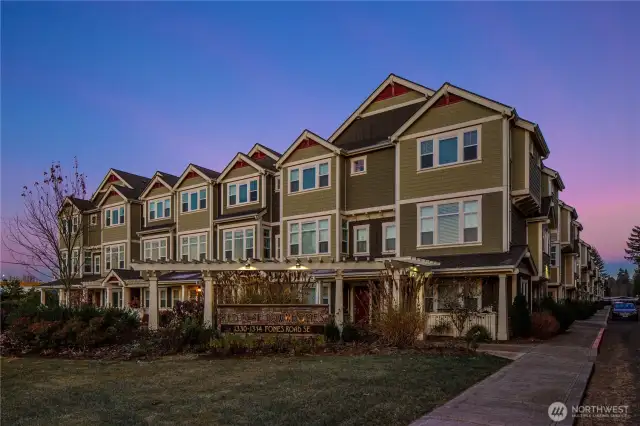 This is a similar townhome, built in Olympia