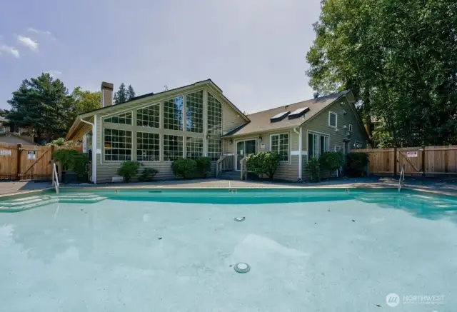 Enjoy the outdoor pool!