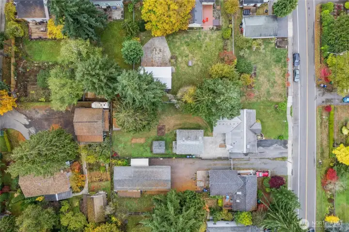 Arial photo of house/yard
