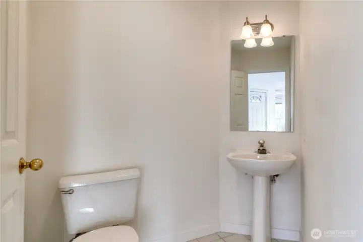 Powder Room near front entry