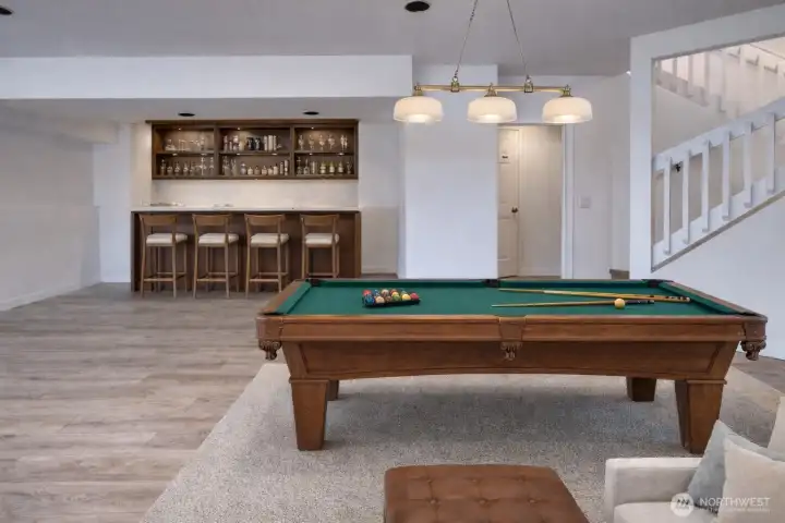 Daylight Basement - Virtually staged with AI