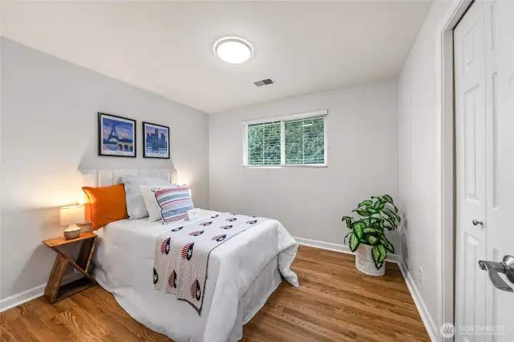 Guest bedroom #1 on upper level.